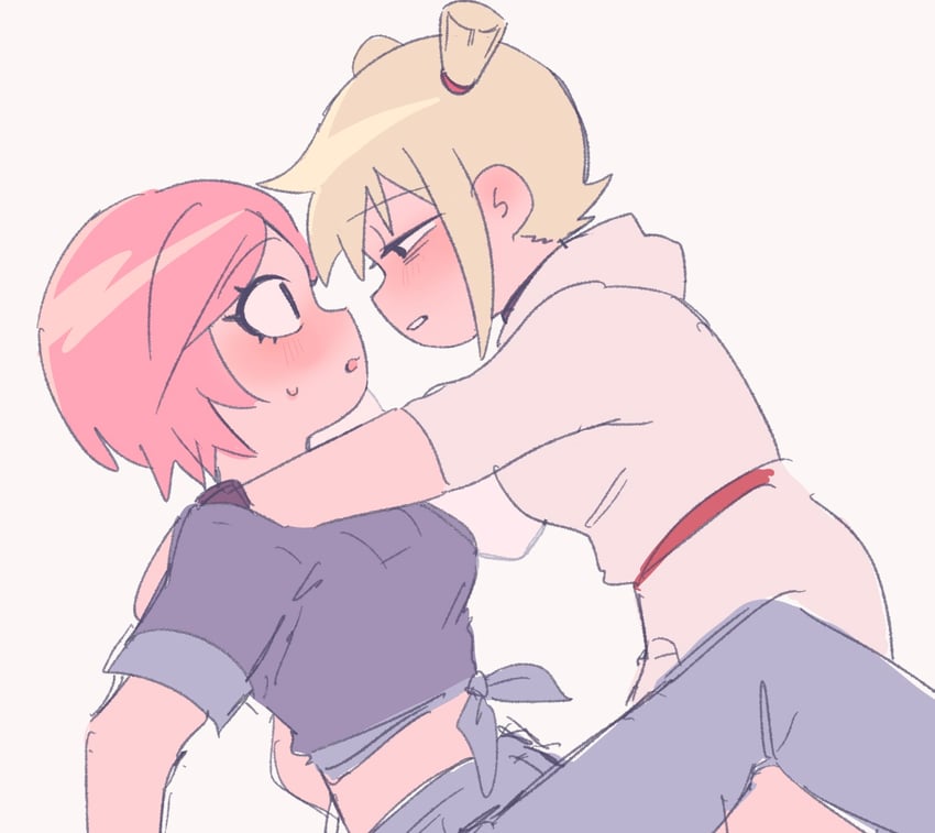 ramona flowers and roxie richter (scott pilgrim and 1 more) drawn by mameo_(mameo6416)