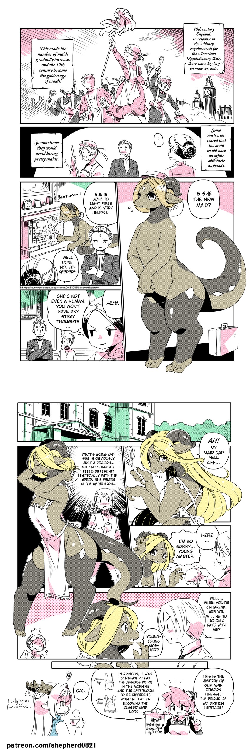 levia, nadia, and half-dragon maid (modern mogal and 1 more) drawn by shepherd0821