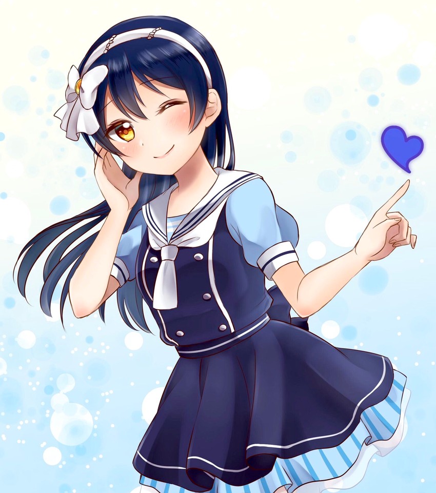 sonoda umi (love live! and 2 more) drawn by kino_xx62