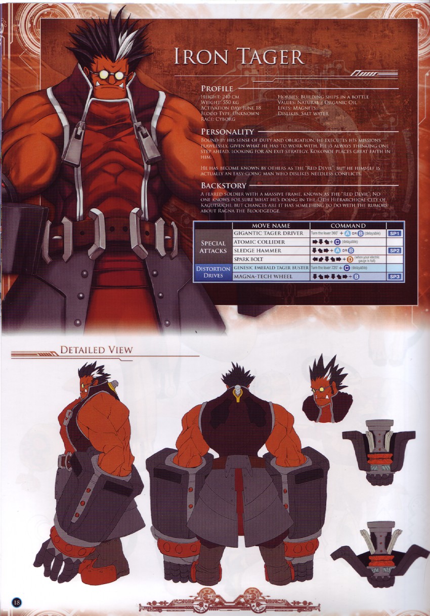 iron tager (blazblue and 1 more) drawn by mori_toshimichi