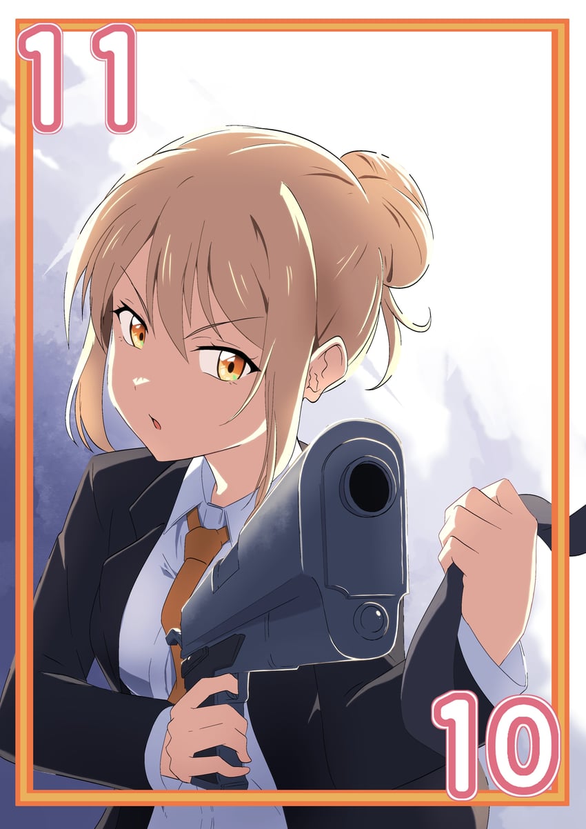 miyashita ai (love live! and 1 more) drawn by zasshoku_ojisan