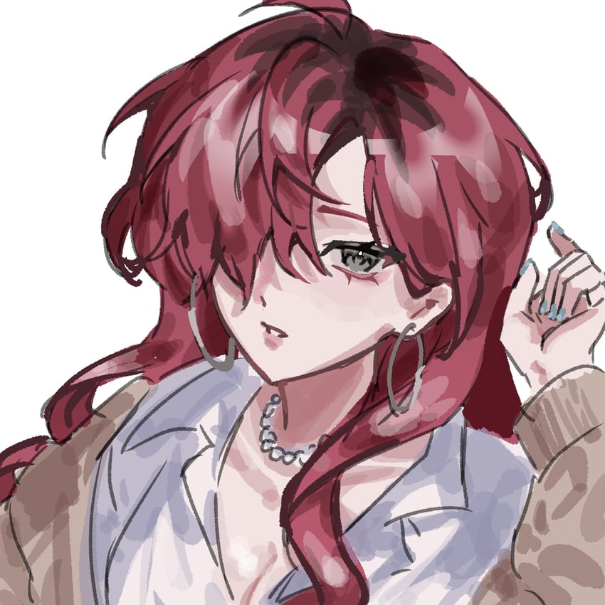 player character and nana (degrees of lewdity) drawn by lacedwithiso