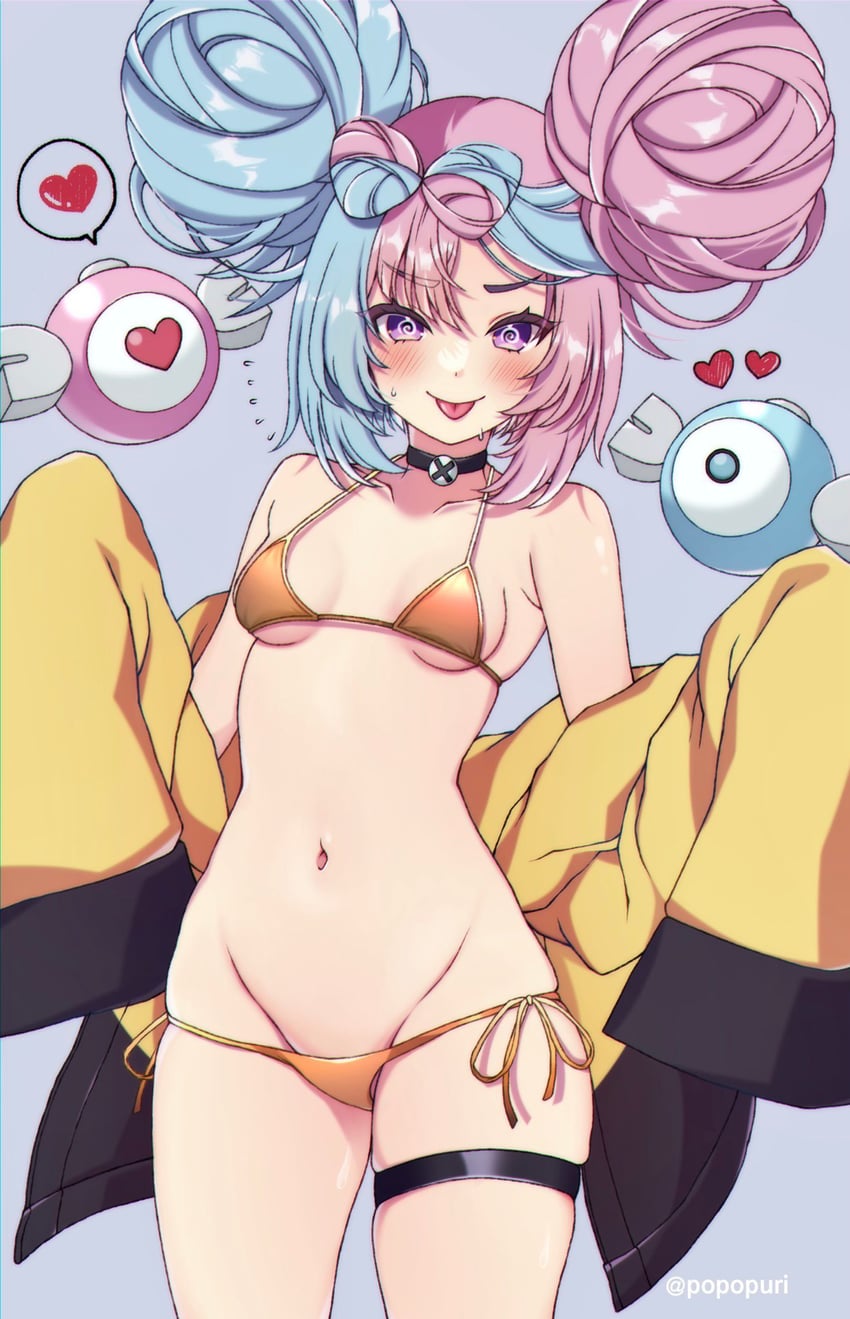 iono (pokemon and 1 more) drawn by popo_(popopuri)
