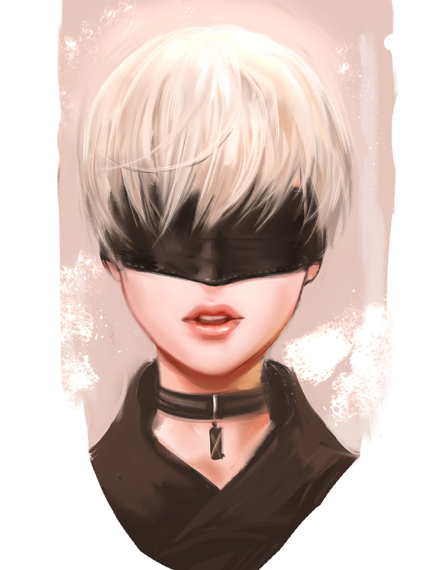 9s (nier and 1 more) drawn by dopey_(dopq)