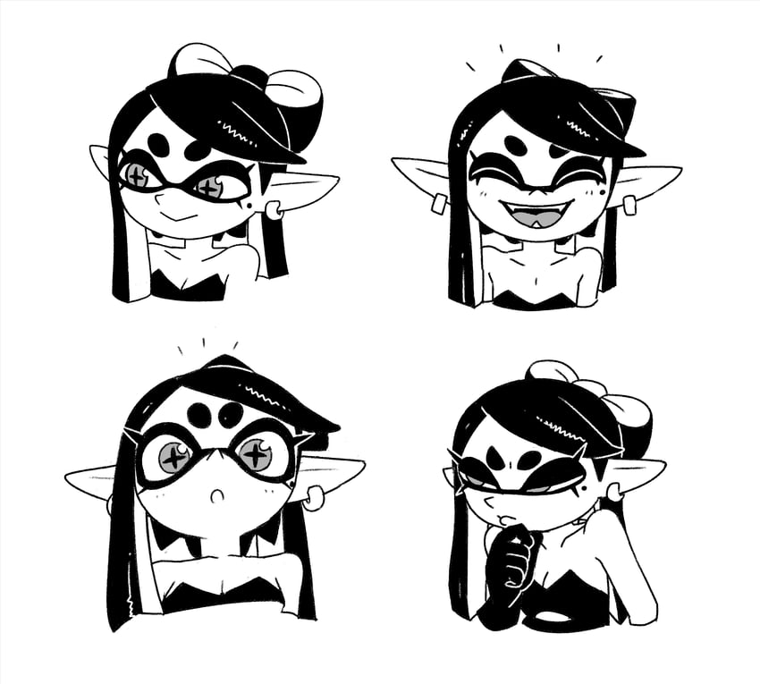 callie (splatoon and 1 more) drawn by o_den
