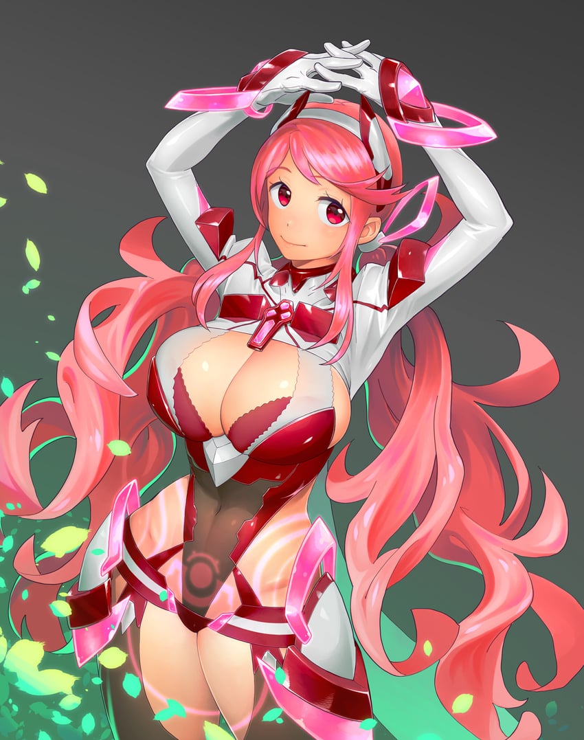 pyra (xenoblade chronicles and 1 more) drawn by natto_soup