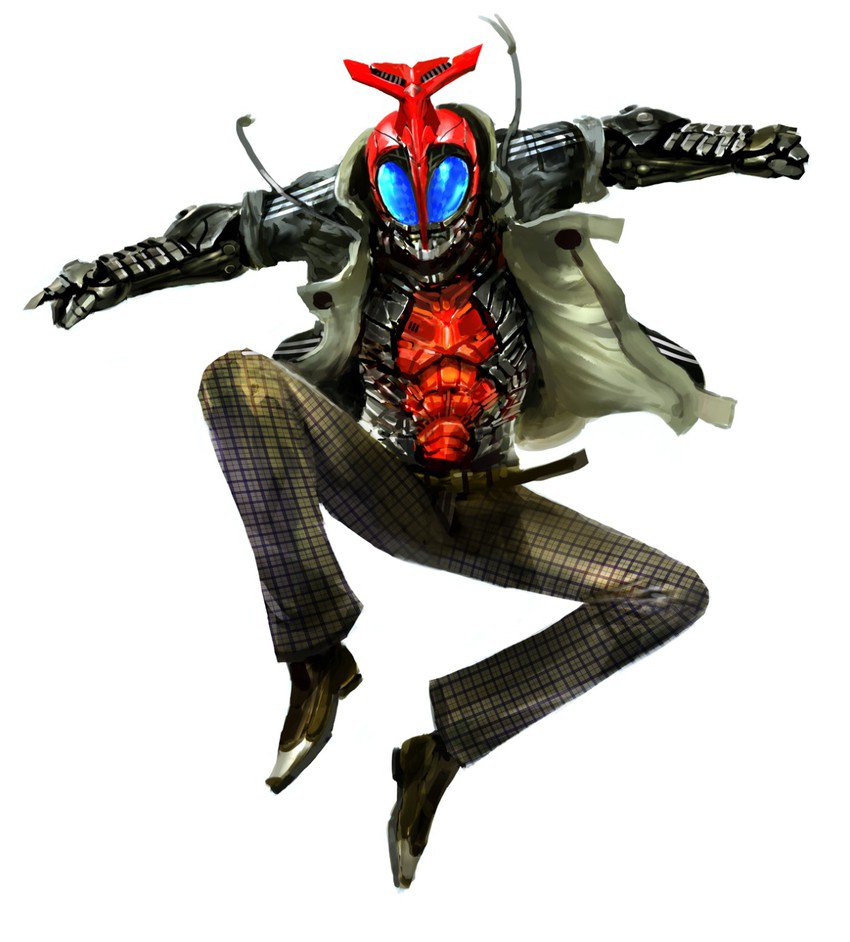 kamen rider kabuto (kamen rider and 1 more) drawn by kekai_kotaki