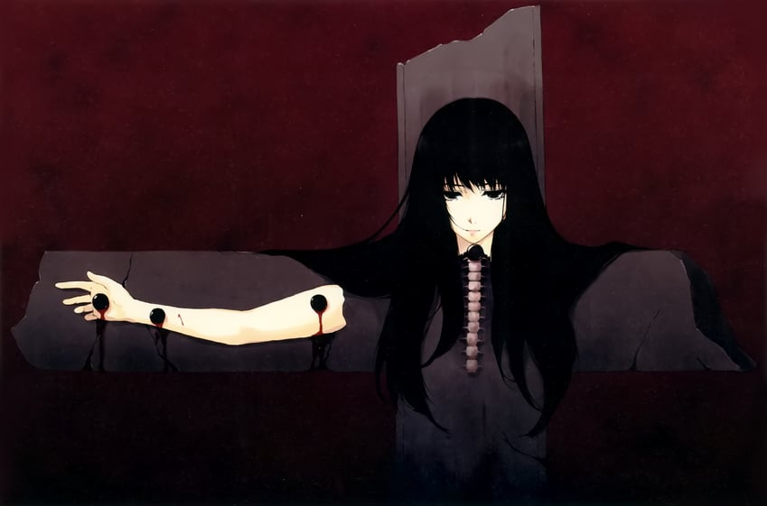 kuchiki touko (kara no shoujo and 1 more) drawn by sugina_miki