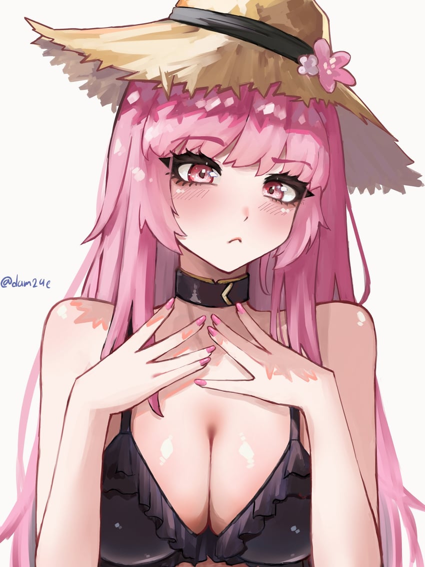 mori calliope (hololive and 1 more) drawn by adammaarr
