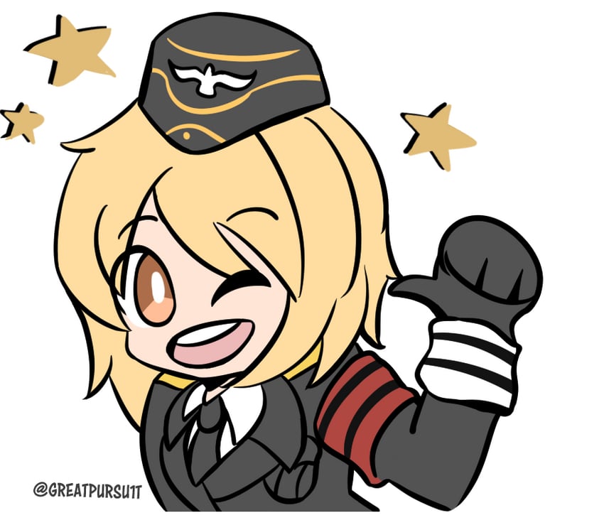 mp40 and luluco (girls' frontline and 1 more) drawn by great_pursuit_(greatpursu1t)