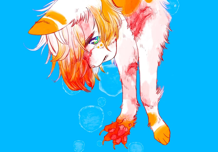 brightheart (warrior cats and 1 more) drawn by neko_gokoro