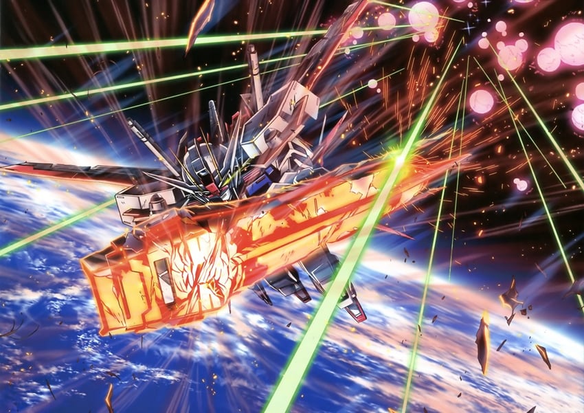 strike gundam and aile strike gundam (gundam and 2 more)