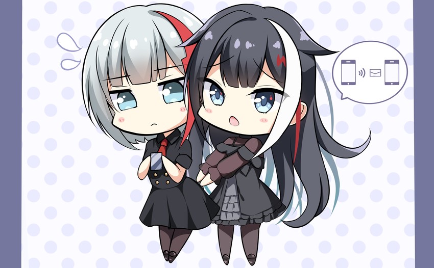admiral graf spee and deutschland (azur lane) drawn by firin