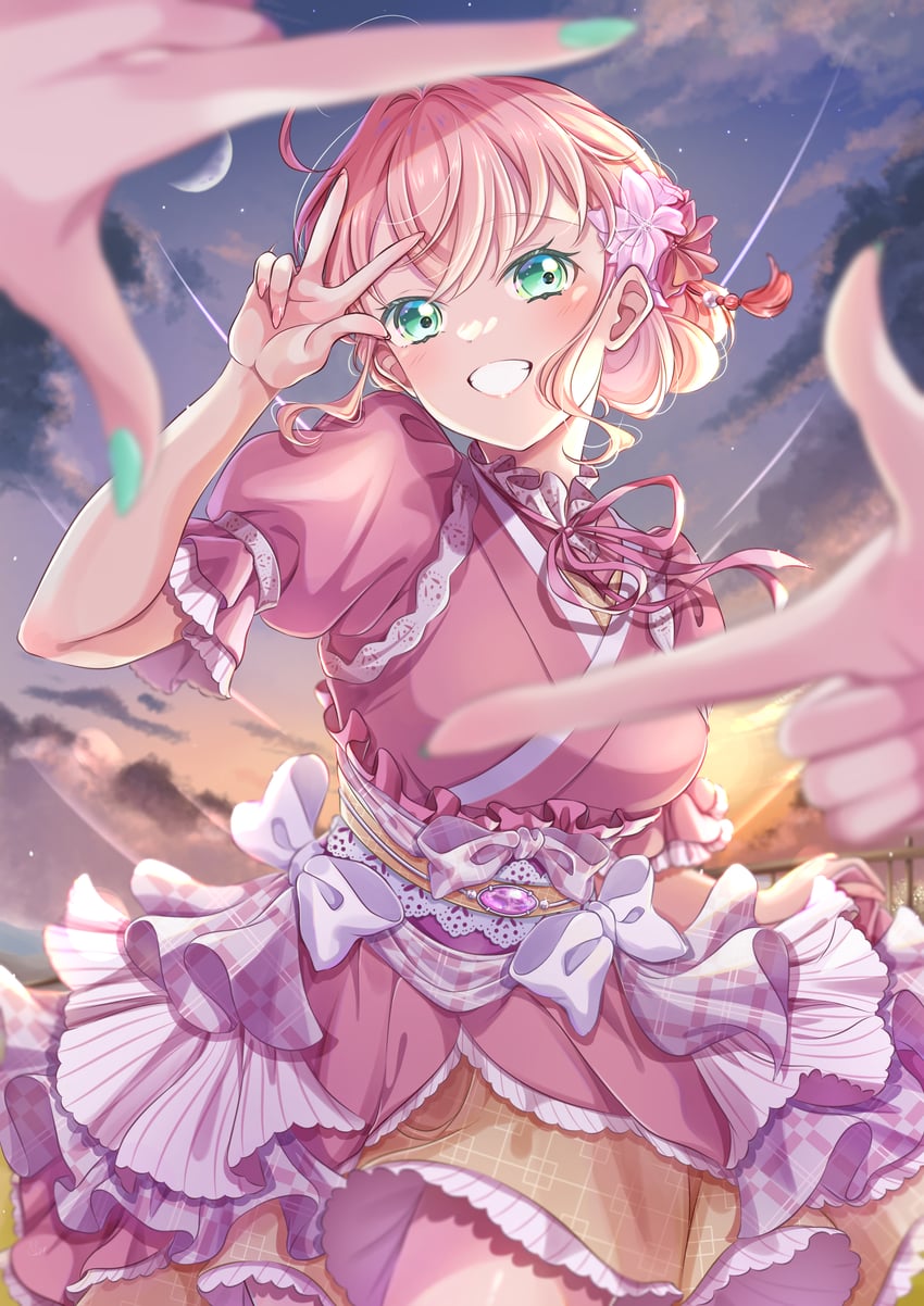 hinoshita kaho and otomune kozue (love live! and 1 more) drawn by iroenpitsu_xxx