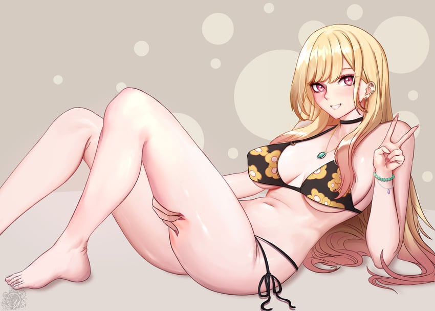 kitagawa marin (sono bisque doll wa koi wo suru) drawn by unstableboiler