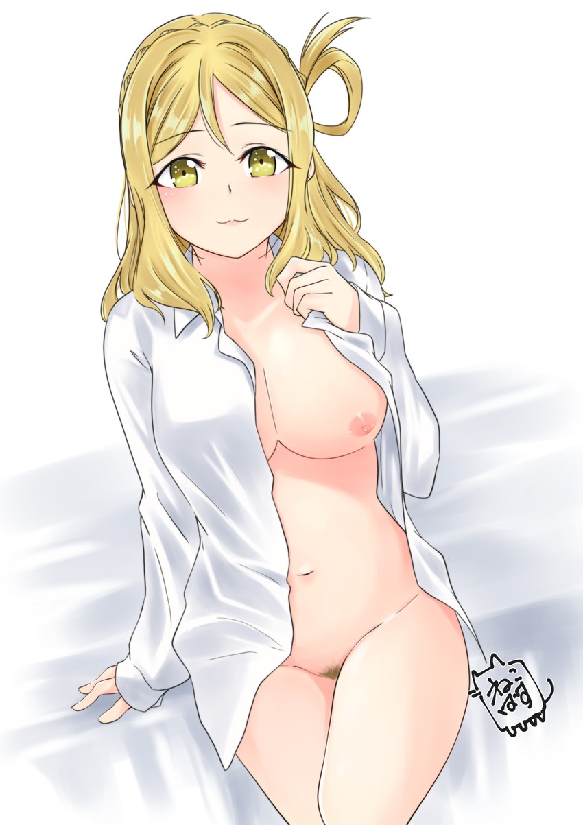 ohara mari (love live! and 1 more) drawn by akira_miku_ver