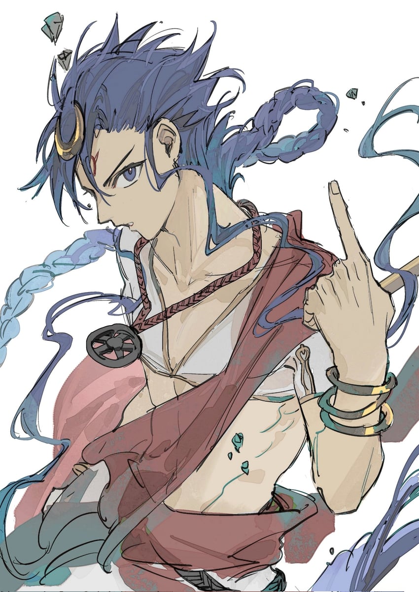 aladdin (magi the labyrinth of magic) drawn by yanfenguo_gao