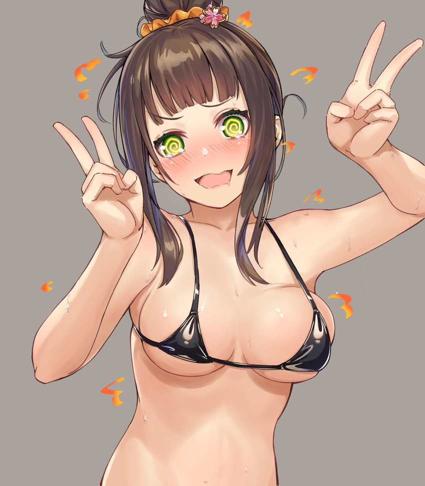 hamaguchi ayame (idolmaster and 1 more) drawn by mrpeanut_88