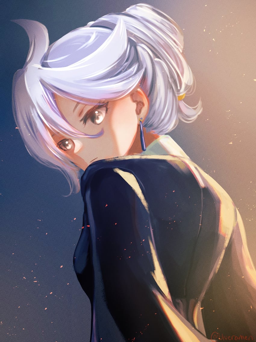 miorine rembran (gundam and 1 more) drawn by xin_(blueramen)