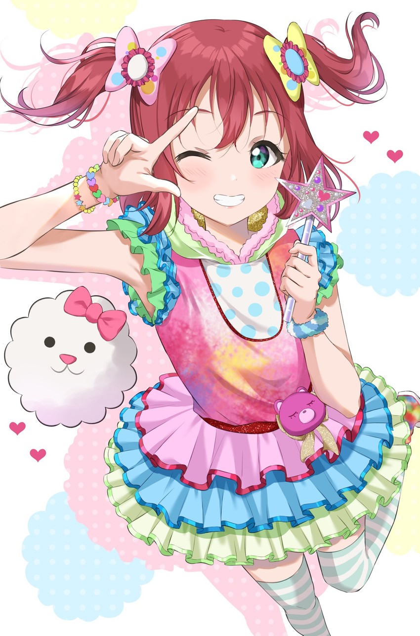 kurosawa ruby (love live! and 1 more) drawn by gorilla-shi
