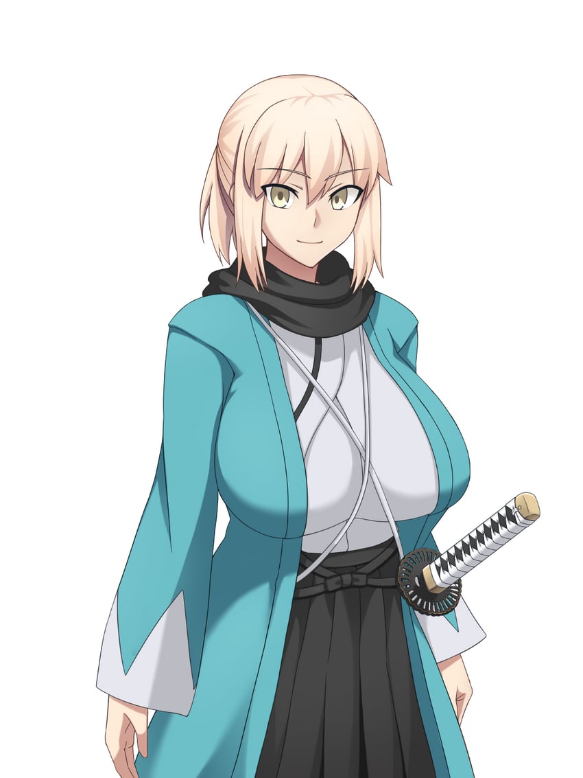 okita souji (fate and 1 more) drawn by kakikorori