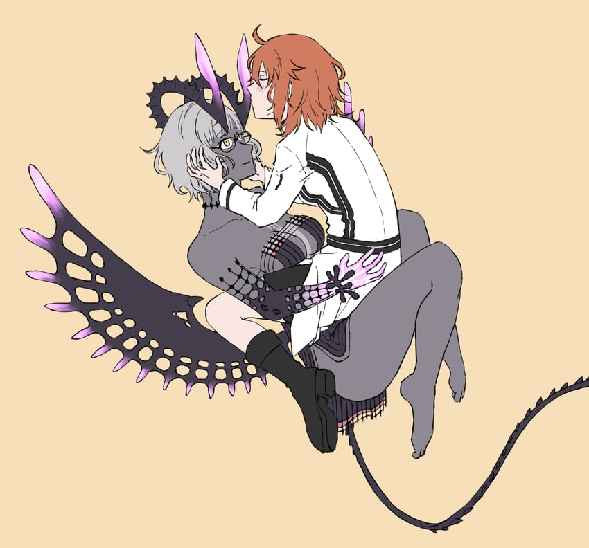 fujimaru ritsuka and jacques de molay (fate and 1 more) drawn by omisodesuyo