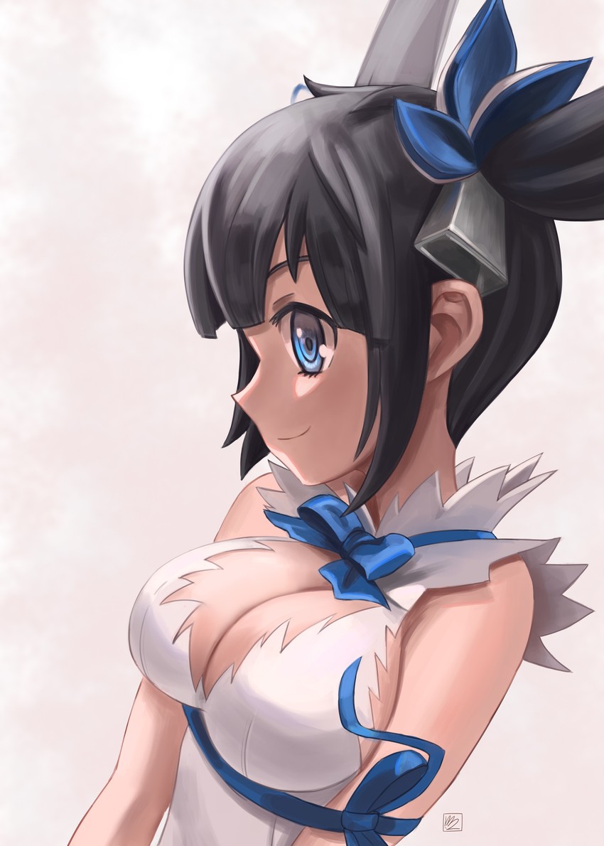 hestia (dungeon ni deai wo motomeru no wa machigatteiru darou ka) drawn by conejologia
