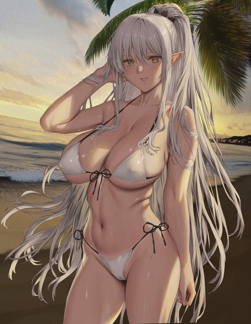 ariane glenys maple (gaikotsu kishi-sama tadaima isekai e odekake-chuu) drawn by jeneral