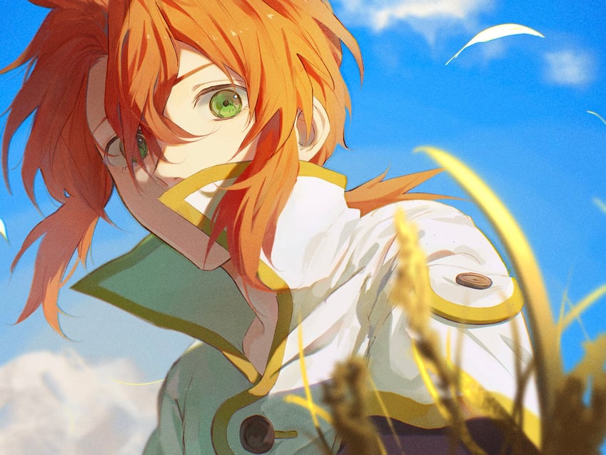 luke fon fabre (tales of and 1 more) drawn by meba