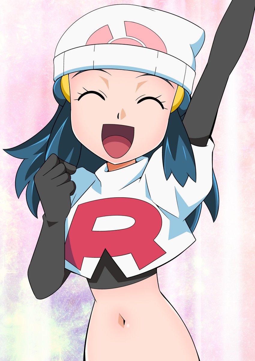 dawn and jessie (pokemon and 1 more) drawn by hainchu