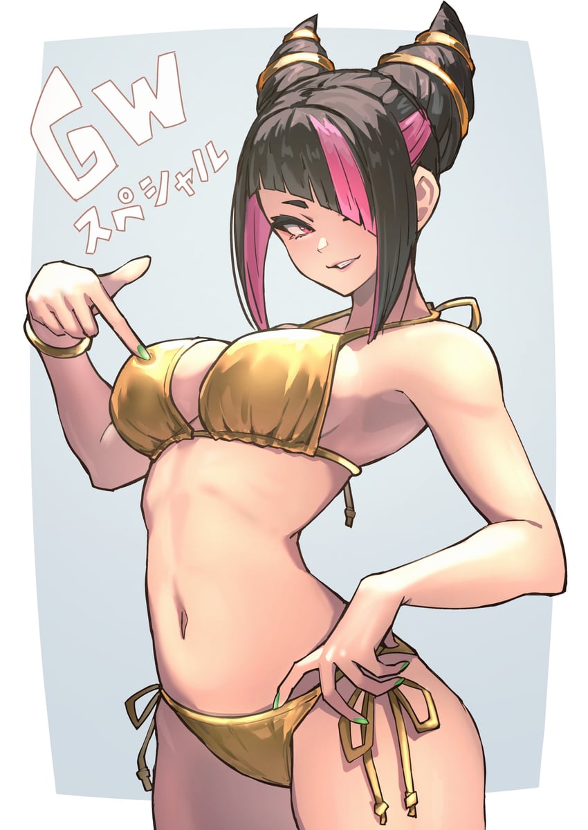 han juri (street fighter and 1 more) drawn by ap_cammy