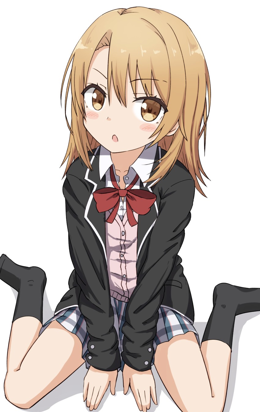 isshiki iroha (yahari ore no seishun lovecome wa machigatteiru.) drawn by takasuma_hiro