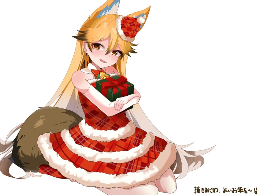 ezo red fox (kemono friends and 1 more) drawn by artistkitune19