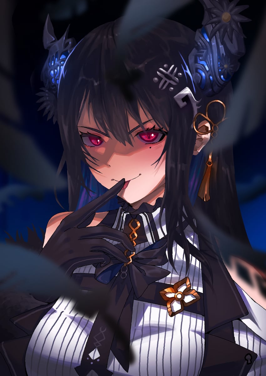 nerissa ravencroft (hololive and 1 more) drawn by a_r_q