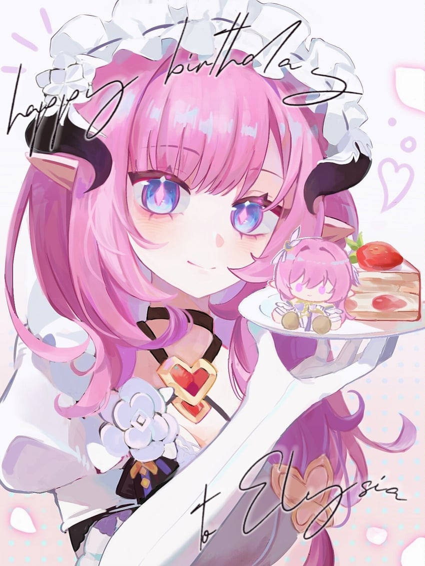 elysia (honkai and 1 more) drawn by mz6_amo