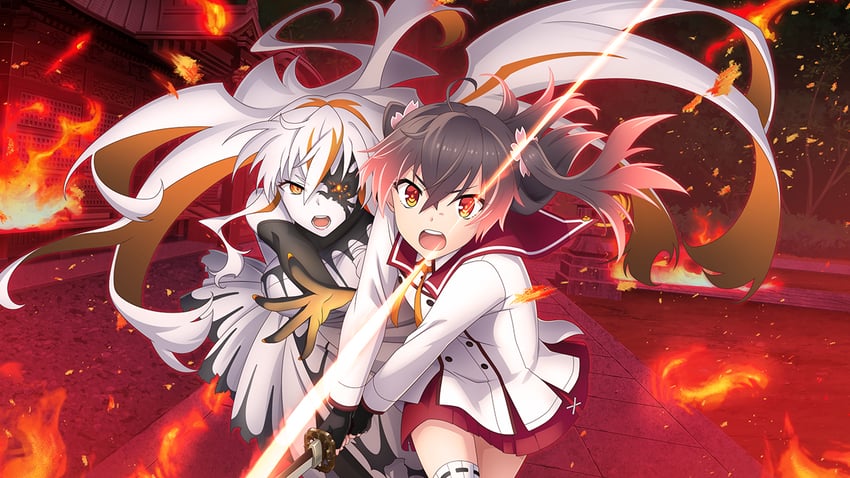 asakura mihono and kanayamahime (toji no miko and 1 more)