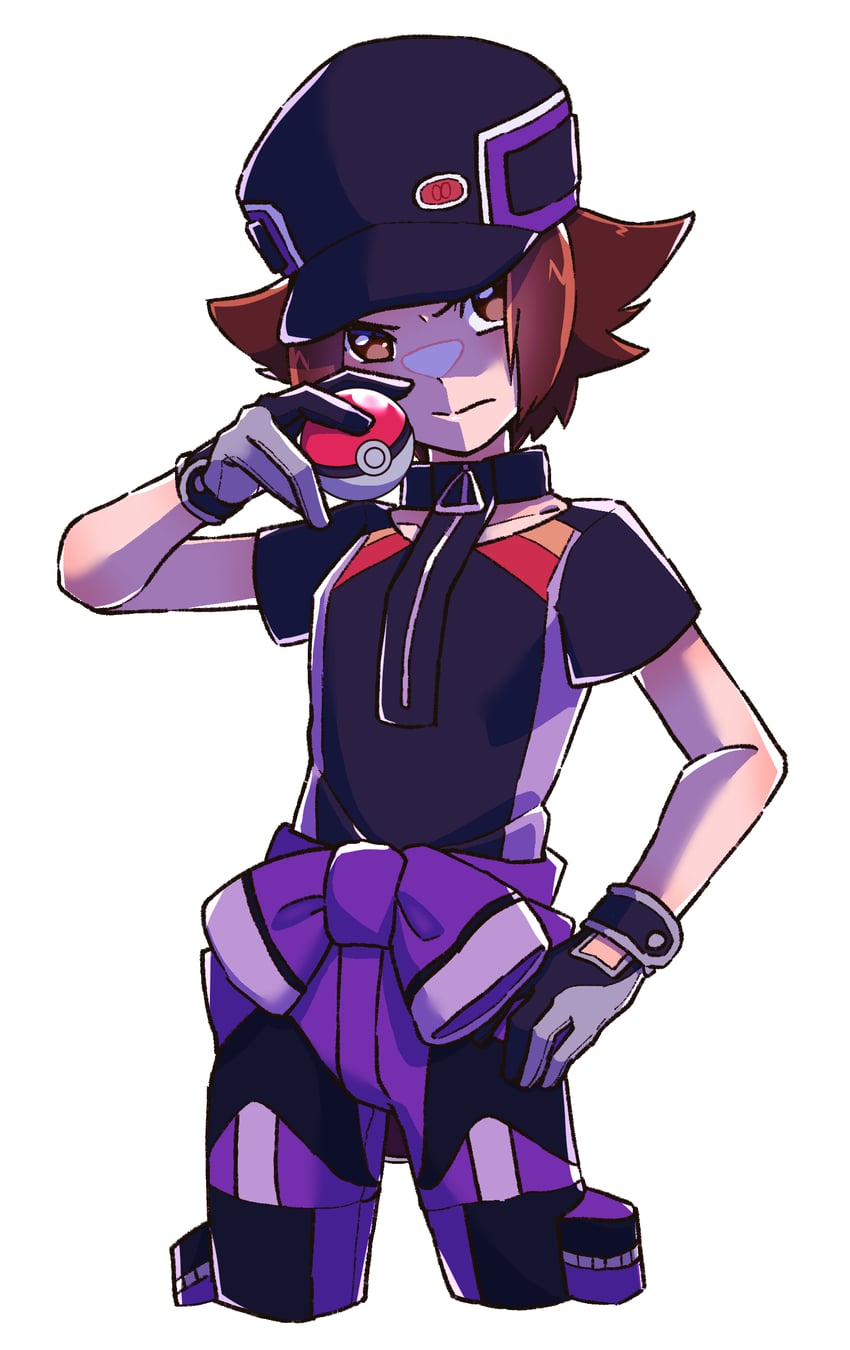 hilbert (pokemon and 1 more) drawn by po_posan