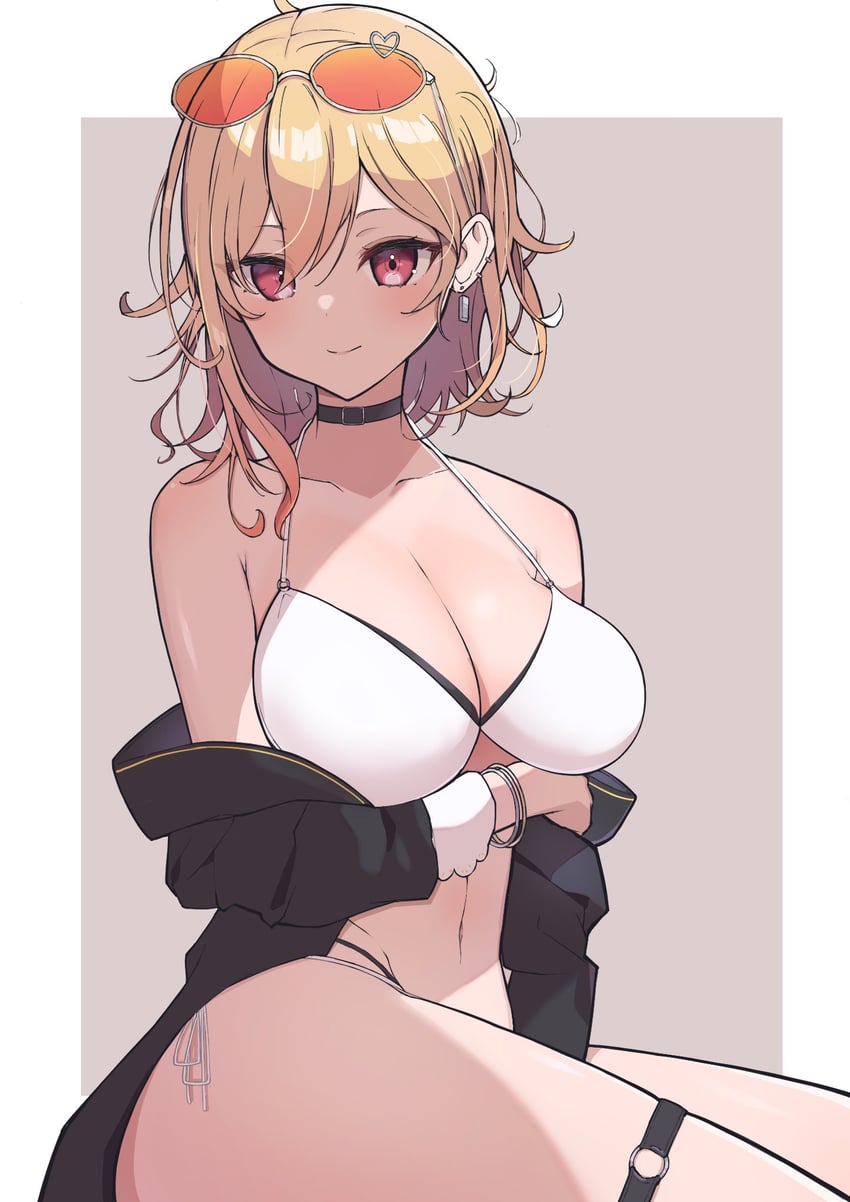 kaela kovalskia (hololive and 1 more) drawn by hiyoko_no_ko