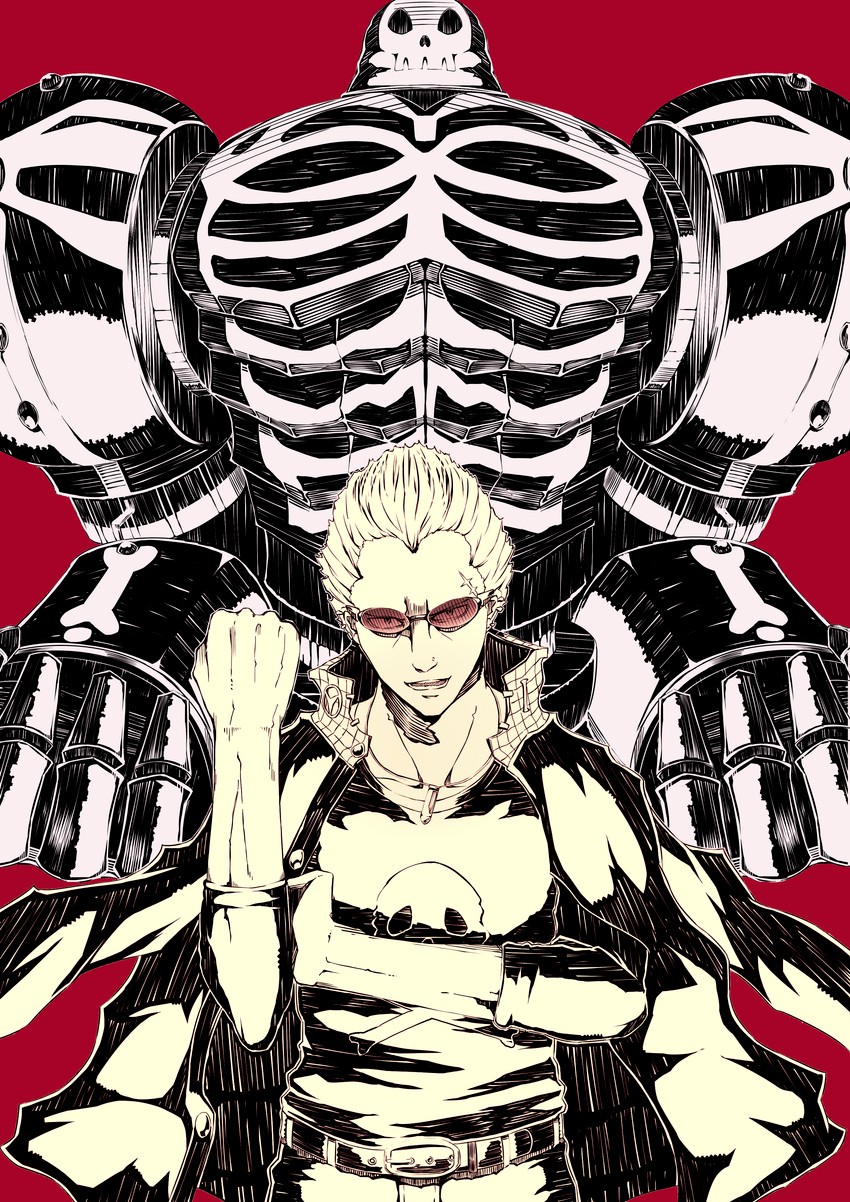 tatsumi kanji and take-mikazuchi (persona and 1 more) drawn by lightning80
