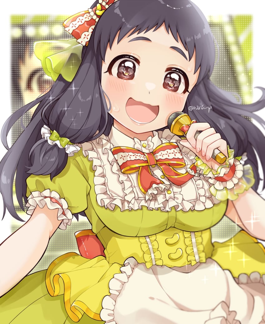 ohnuma kurumi (idolmaster and 2 more) drawn by choko_omochi