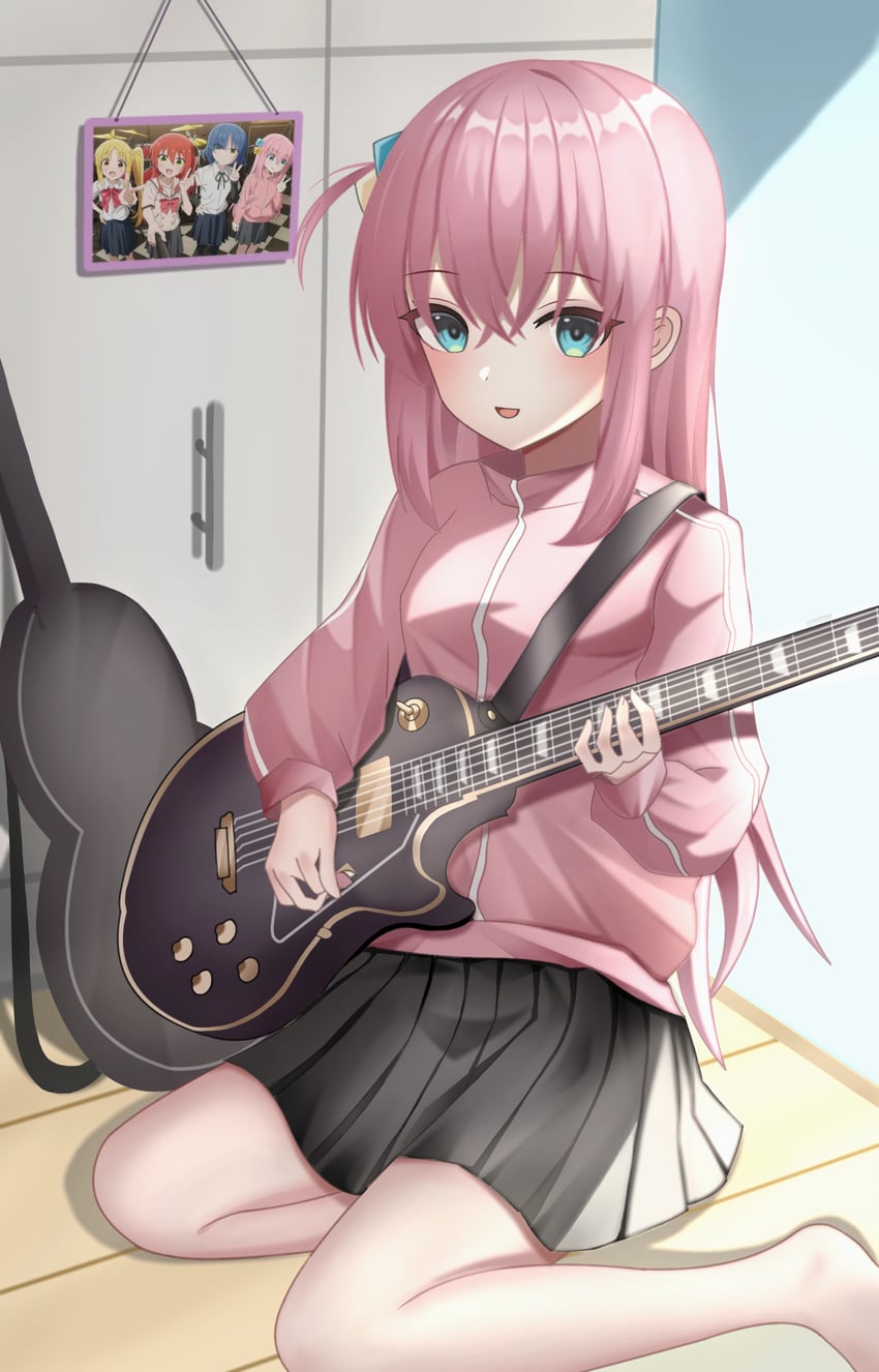 gotoh hitori, kita ikuyo, ijichi nijika, and yamada ryo (bocchi the rock!) drawn by kenomotsu_yukuwa