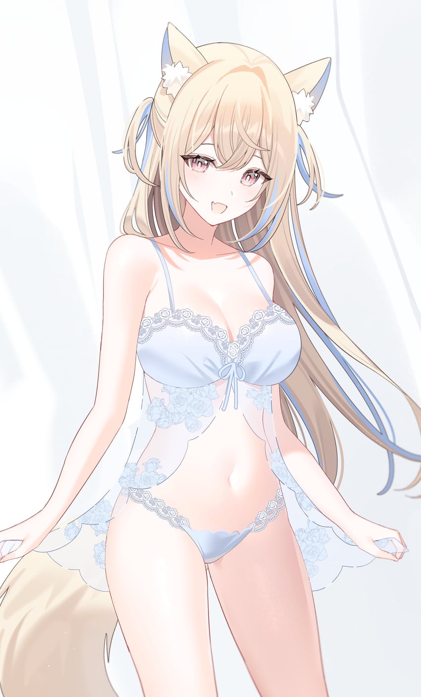 fuwawa abyssgard (hololive and 1 more) drawn by umireki