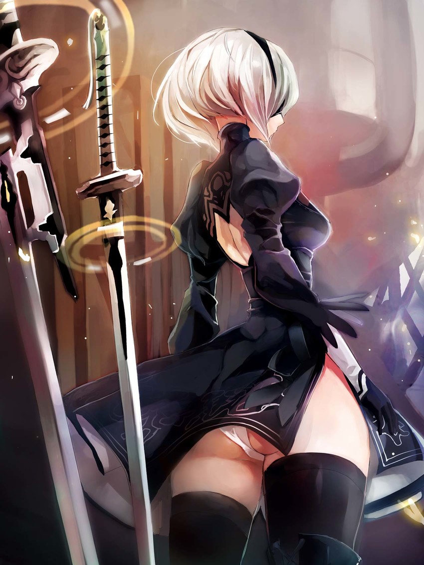 2b (nier and 1 more) drawn by taishi_(picchiridou)