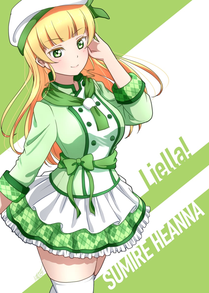 heanna sumire (love live! and 1 more) drawn by noochan_chonoda