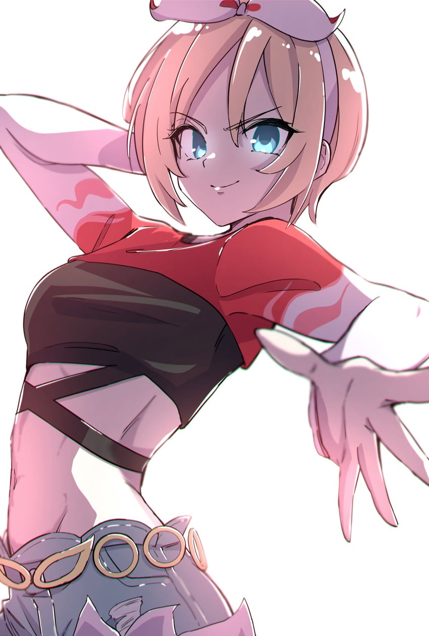 irida (pokemon and 1 more) drawn by marie_(pixiv59672544)