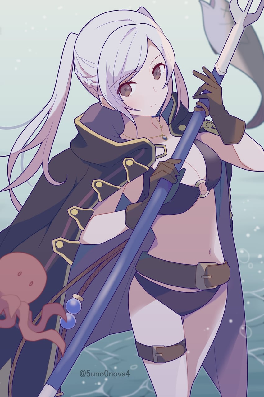 female robin (fire emblem and 2 more) drawn by 343rone
