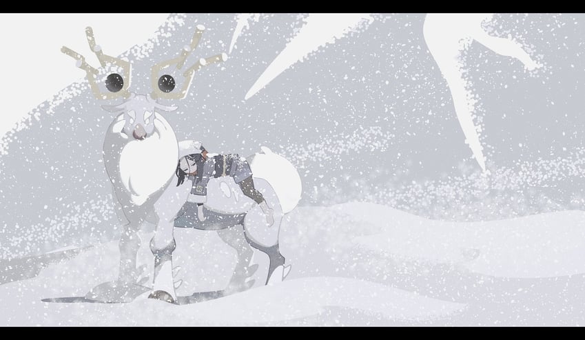 akari and wyrdeer (pokemon and 1 more) drawn by akira_kira