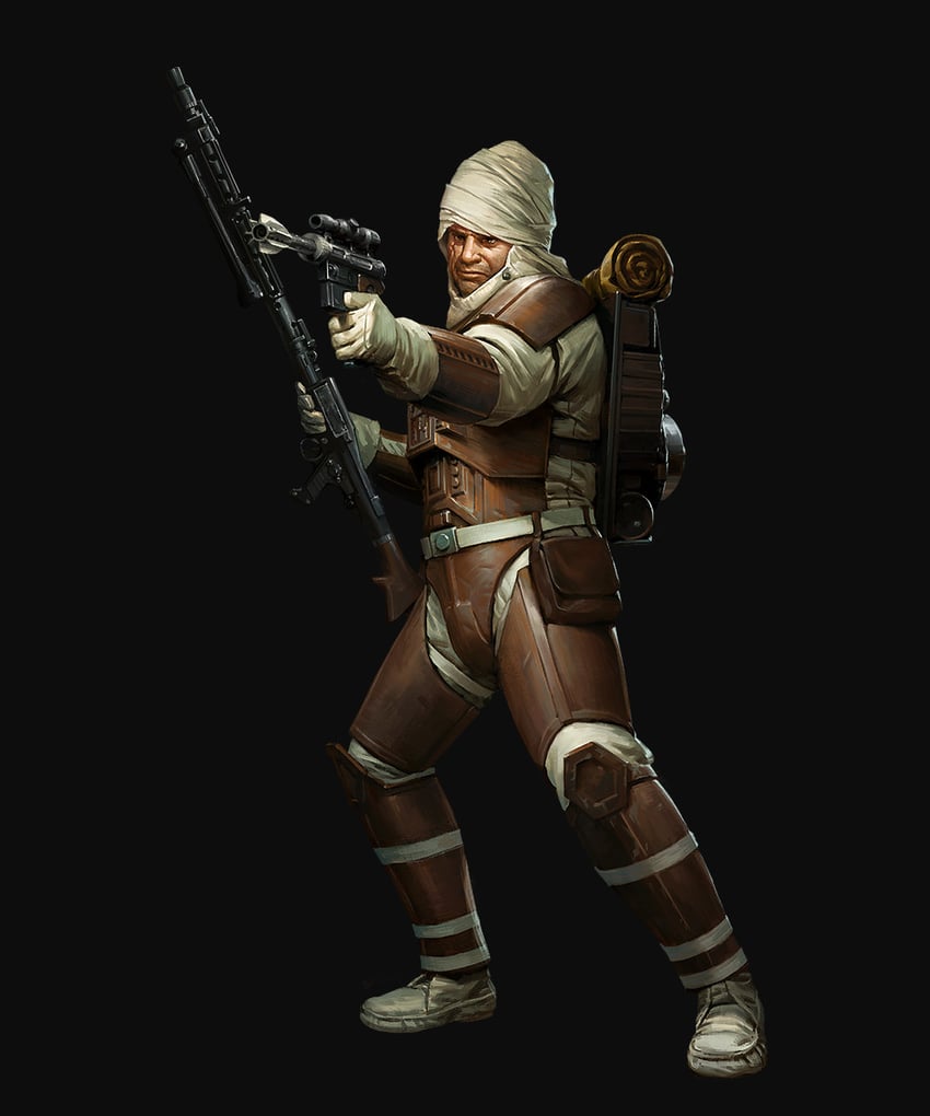 dengar (star wars) drawn by darren_tan