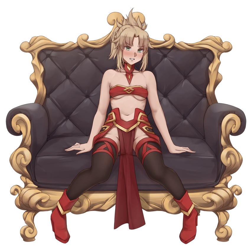 mordred (fate and 2 more) drawn by sarhce