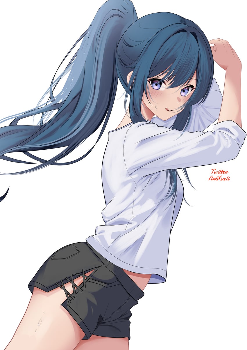 nanami minami (jaku-chara tomozaki-kun) drawn by xueli_shimazaki